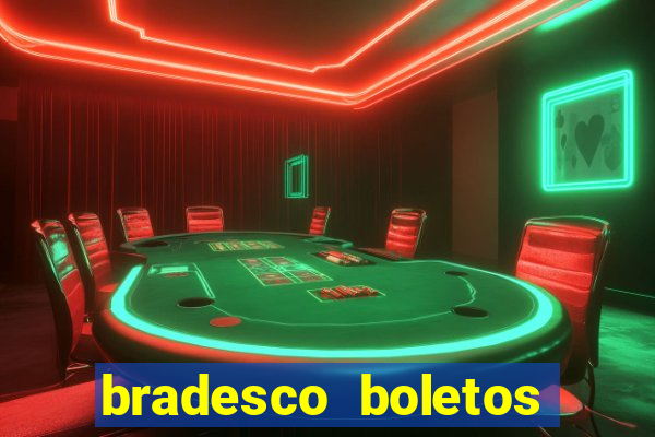 bradesco boletos segunda via